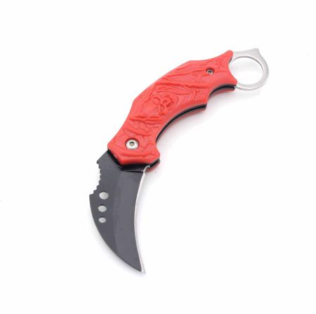 Нож складной Керамбит мини K3328-3 Красный