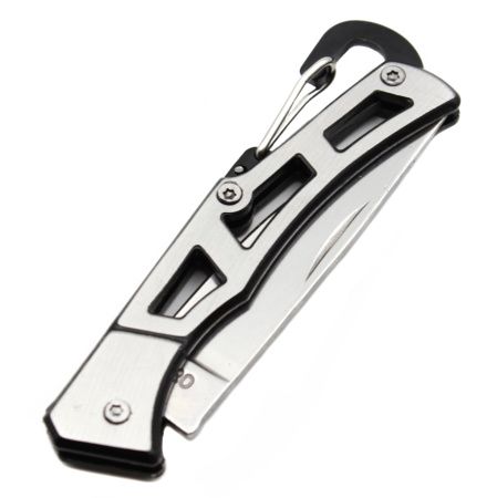 Нож складной маленький с карабином A291