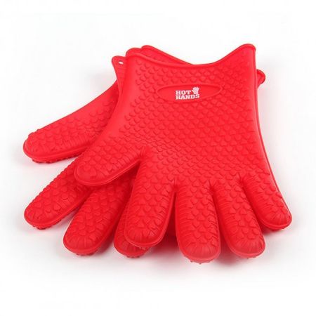 Термостойкие силиконовые перчатки-прихватки HOT HANDS (пара) /7707