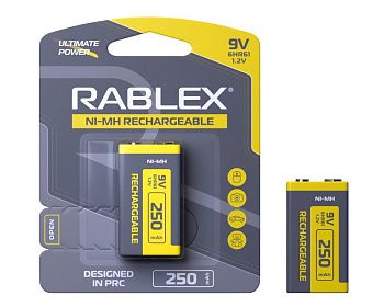 9V Blister - Ni-MH 250 mAh (Cheaper)_corr