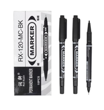 Перманентный Маркер RX-120-MC-BK