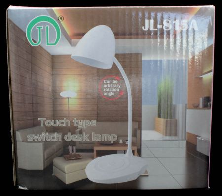 Настольная LED лампа аккумуляторная JL-815A на 18650 / microUSB