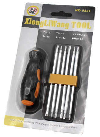 Набор отверток для мобильных телефонов / XiongLiWang 9831
