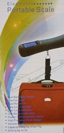 Кантер электронный Portable electronic scale 40кг (Чемодан)