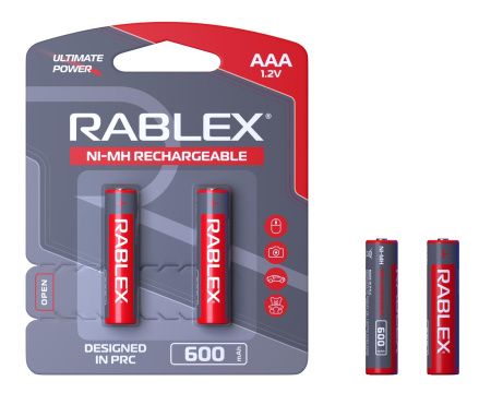 Аккумулятор Rablex HR03/AAA Ni-MH 600mAh 1.2V 1 шт.