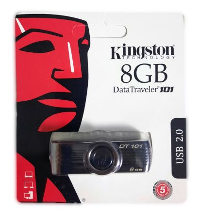 USB флеш накопитель Kingston DT101 8Gb Black (DT101 G2) (Гарантия 3года) USB флеш накопитель Kingston DT101 8Gb Black (DT101 G2) (Гарантия 3года)