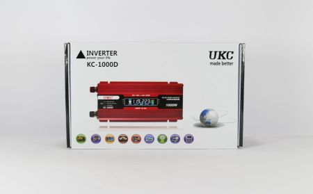 Инвертор преобразователь UKC AC/DC KC-1000D 1000W 12V + lcd / 2812 Инвертор преобразователь UKC AC/DC KC-1000D 1000W 12V + lcd / 2812