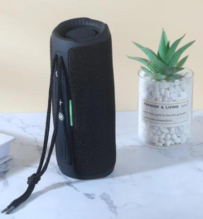 Портативная беспроводная колонка TG365, c функцией speakerphone, радио, black