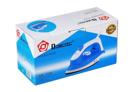 Утюг Domotec MS-2289 синий / Teflon / 4216