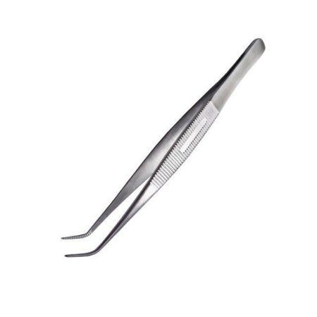 Пинцет стоматологический нешлифованный. 147 мм П-114нп мед сталь