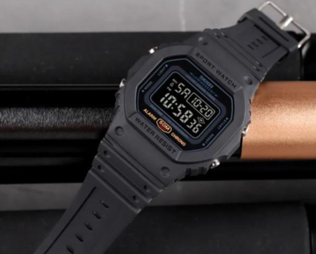 Часы наручные SKMEI 1628BKBK, BLACK-BLACK, 10256