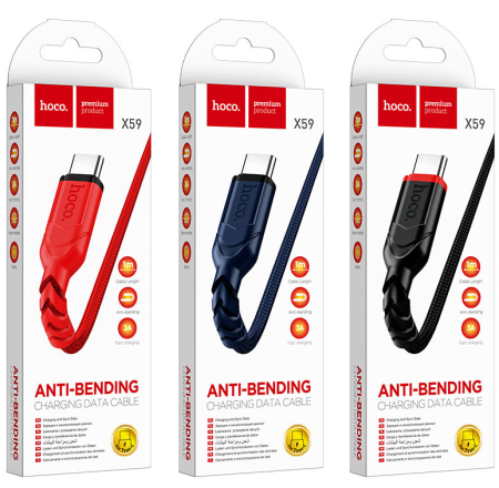 Кабель USB HOCO X59 Type-C Кабель USB HOCO X59 Type-C