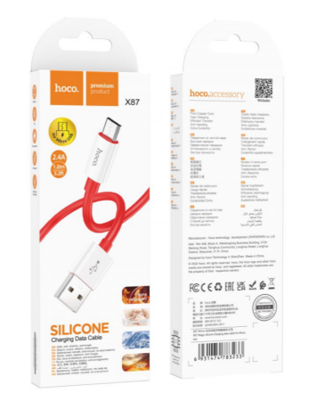 Кабель USB HOCO X87 Magic silicone MicroUSB Кабель USB HOCO X87 Magic silicone MicroUSB