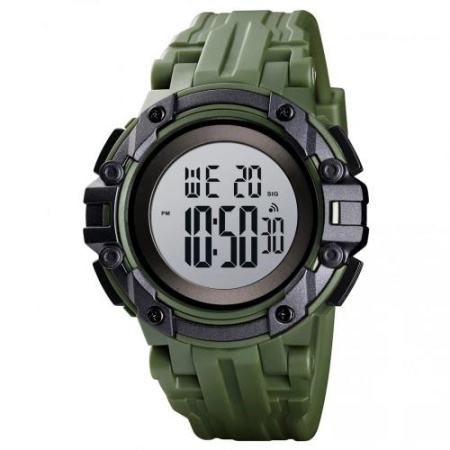 Часы наручные SKMEI 1545AG, ARMY GREEN, 9765