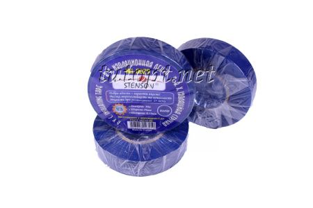 Изолента STENSON стенсон 30м синяя MH-0029