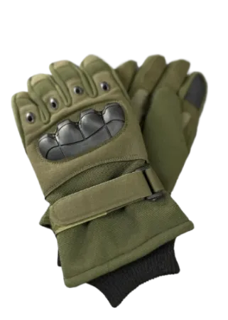Тактические перчатки Олива 105 . Размер XL