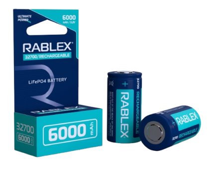 Аккумулятор Rablex 32700 LiFePO4 6000mAh Li-ION 3.2v 