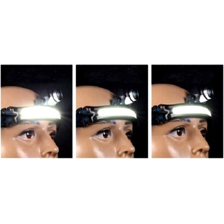 Налобный фонарь RB150, акк, micro usb, zoom, диодная лента