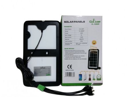 Солнечная панель SOLAR PANEL CL-638WP/размер 26х16см