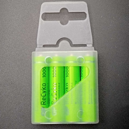Аккумулятор GP ReCyko1000 /R3 AAA /Ni-MH 950mAh 1.2V 1 шт. (в упаковке 4шт), кейс