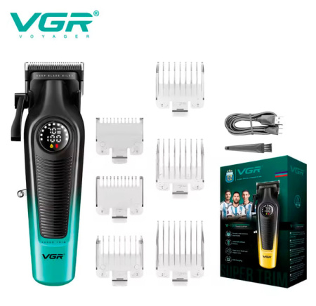 Машинка для стрижки VGR V-196 Green Машинка для стрижки VGR V-196 Green