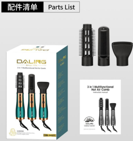 Фен для волос DALING DL-3027, 1400W