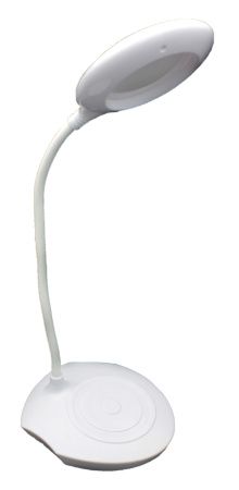 Настольная LED лампа аккумуляторная JL-816A на 18650 / microUSB(сенсорный выключатель)