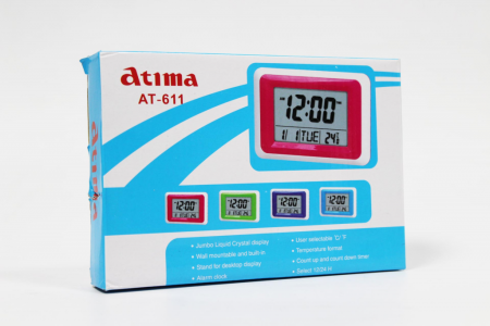 Часы электронные Atima  AT-611 Часы электронные Atima  AT-611