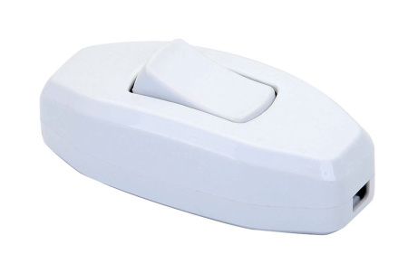 Выключатель на бра DE-PA 6A 250V Белый