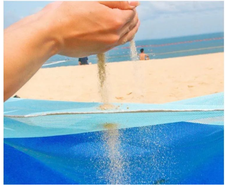 Пляжный коврик подстилка анти-песок Sand-free Mat 2*2 м / 7712