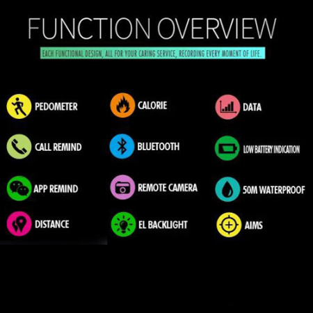 Часы наручные SKMEI 1301AG, ARMY GREEN, Smart Watch, 10239