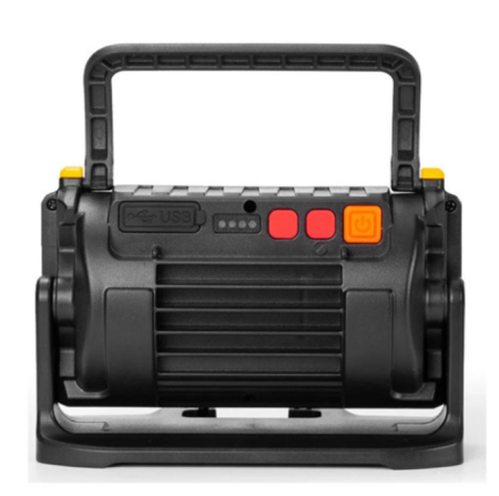 Фонарь для кемпинга W880-2-COB, Белый, Красный, Синий, power bank, Li-Ion аккум., ЗУ Type-C