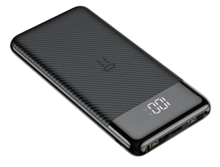 Повербанк Veger W1087 10000mAh, 2A, Дисплей