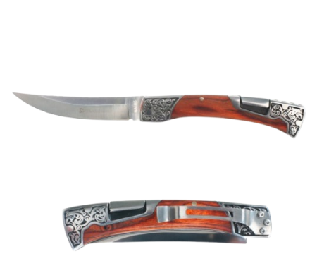 Нож складной Columbia B3165 коричневый 21см