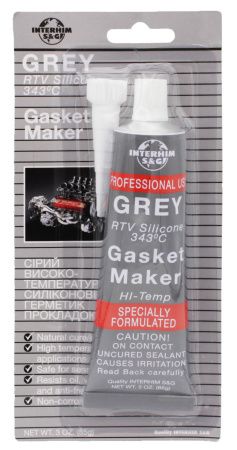 Герметик силикон Gasket Maker GREY серый 85гр. Interhim S&G