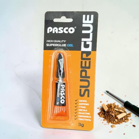 Суперклей Pasco 3г гель