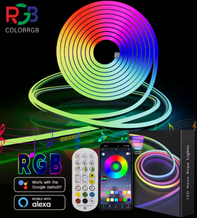 Лента светодиодная LED NEON RGB STRIP 5M Bluetooth 9462