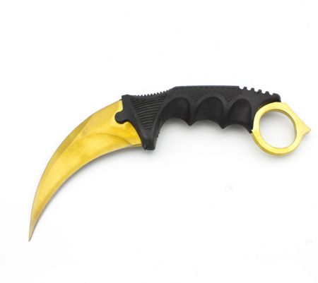 Нож Керамбит "Золотой" 3313 / 19см / 8см охотничий нож