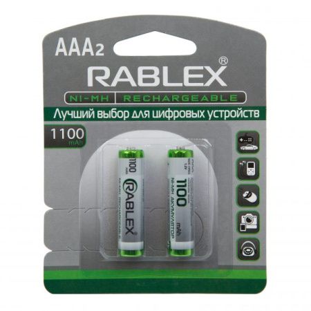 Аккумулятор Rablex HR03/AAA Ni-MH 1100mAh 1.2V 1 шт.