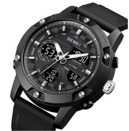 Часы наручные SKMEI 1757BKBK, BLACK-BLACK, 9826