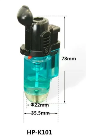 Горелка газовая карманная / Турбо зажигалка / K101 оптом