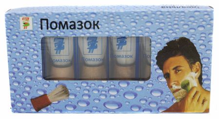 Помазок для бритья Евро Мост с деревянной ручкой 