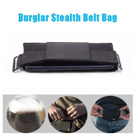 Сумка на пояс для смартфона и документов Эластичная (без застежки) / 7452