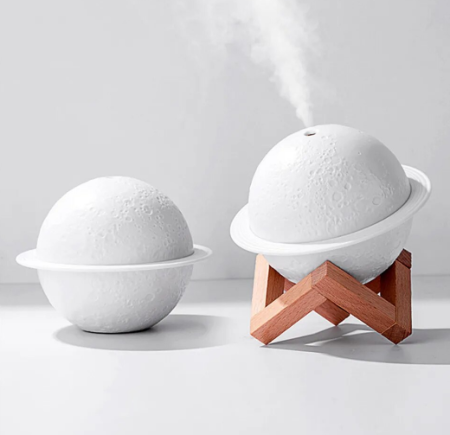 Ночник - увлажнитель воздуха Сатурн 3D Moon Lamp RGB, TypeC, 18см Ночник - увлажнитель воздуха Сатурн 3D Moon Lamp RGB, TypeC, 18см