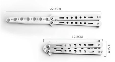 Нож бабочка Тренировочная Benchmade Red нож бабочка