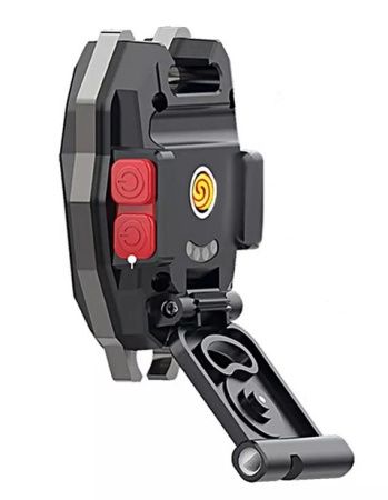 Фонарь для кемпинга RB441-COB, белый, желтый, красный, type-c, индикатор, магнит, зажигалка