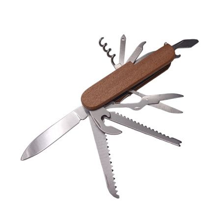 Мультитул швейцарский нож 4731X дерево