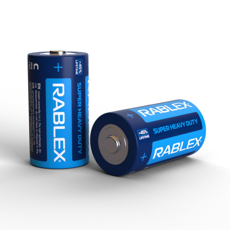 Батарейка Rablex R14 D 1.5V солевая