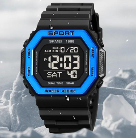 Часы наручные SKMEI 1988BU, BLUE, 10283