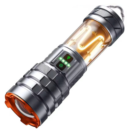 Ручной фонарь YEMAO YM-G580, 2500LM, 30W LED, 1*26650 аккум, TYPE-C 